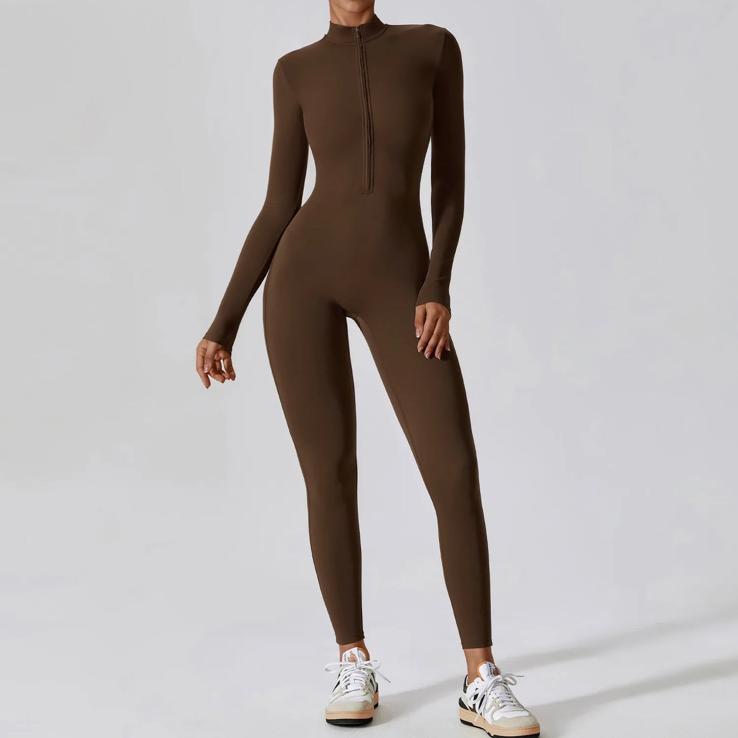 Jumpsuits Long Sleeved  Zipper